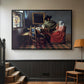 The Glass of Wine, c. 1660 - Floater Framed Canvas Print