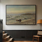 Storm at Rügen, 1882 - Floater Framed Canvas Print