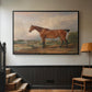 A Hunter in a Landscape, c. 1810 - Floater Framed Canvas Print