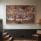 The Last Judgment (Charon's Boat and the Damned), 1536-1541 - Floater Framed Canvas Print