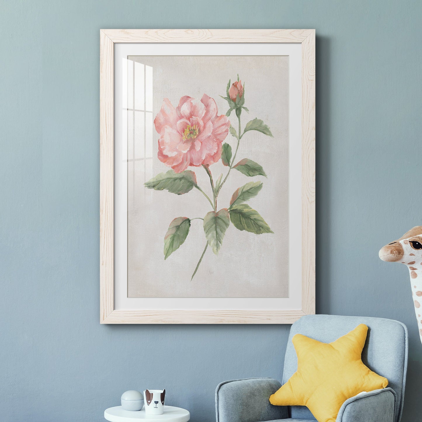 Grandiflora II - Premium Framed Print - Distressed Barnwood Frame - Ready to Hang