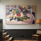 Still Life with Pineapple and Lemons, 1925 - Floater Framed Canvas Print