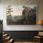 Landscape with the Balbersteine near Miesenbach, 1839 - Floater Framed Canvas Print