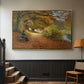A Wooded Path in Autumn, 1902 - Floater Framed Canvas Print