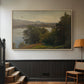 View of the Mondsee, 1870 - Floater Framed Canvas Print