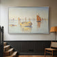 Concarneau, Quiet Morning, Opus 219, 1891 - Floater Framed Canvas Print
