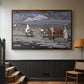 Country Road (Landstrasse), 1905 - Floater Framed Canvas Print
