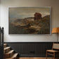 A Fisherman's Home, Lillesand, 1858 - Floater Framed Canvas Print