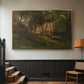 German Farm, 1859 - Floater Framed Canvas Print