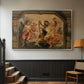 King David Playing the Harp, c. 1627-1628 - Floater Framed Canvas Print