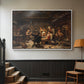 The Return of the Bear Hunter, 1856 - Floater Framed Canvas Print