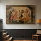 King David Playing the Harp, c. 1627-1628 - Floater Framed Canvas Print