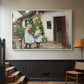 Have You Seen My Kitten?, 1914 - Floater Framed Canvas Print