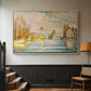 The Lighthouse at Groix, 1925 - Floater Framed Canvas Print