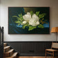 Giant Magnolias on a Blue Velvet Cloth, c. 1890 - Floater Framed Canvas Print