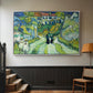 Stairway at Auvers, 1890 - Floater Framed Canvas Print