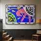 The Horse, the Rider and the Clown, from Jazz, 1947 - Floater Framed Canvas Print