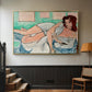 Nude in a Bathrobe (Nu au peignoir), 1941 - Floater Framed Canvas Print