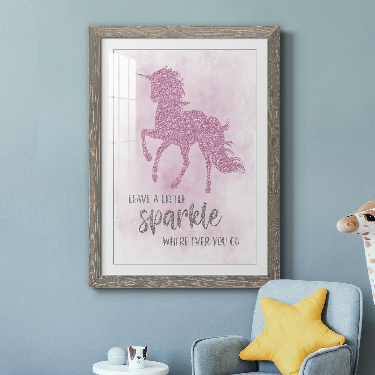 Sparkle - Premium Framed Print - Distressed Barnwood Frame - Ready to Hang