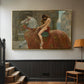 Lady Godiva, 1898 - Floater Framed Canvas Print