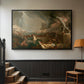 The Course of Empire: Destruction, 1836 - Floater Framed Canvas Print