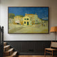 The Yellow House (The Street), 1888 - Floater Framed Canvas Print