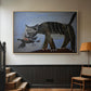 Cat Catching a Bird, 1939 - Floater Framed Canvas Print