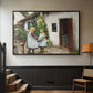 Have You Seen My Kitten?, 1914 - Floater Framed Canvas Print