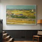 The Harvest, 1888 - Floater Framed Canvas Print