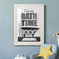 Bath Time - Premium Framed Print - Distressed Barnwood Frame - Ready to Hang