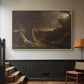 Tornado in an American Forest, 1835 - Floater Framed Canvas Print