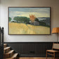 Fields of Wheat in Cagnes, 1918 - Floater Framed Canvas Print