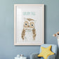 Dream Big Owl - Premium Framed Print - Distressed Barnwood Frame - Ready to Hang