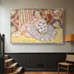 The Dancer (La danseuse), c. 1927 - Floater Framed Canvas Print