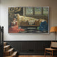 The Sleeping Beauty, 1921 - Floater Framed Canvas Print