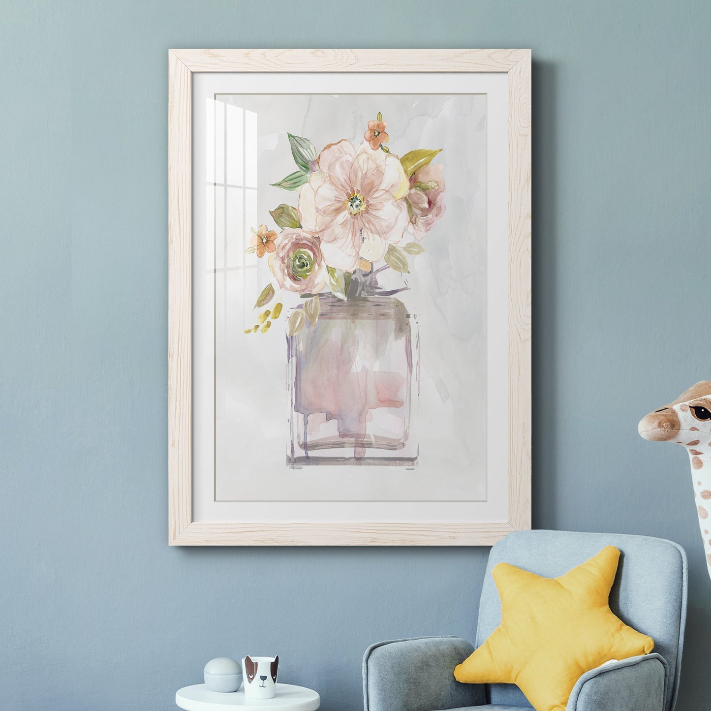 Mini Bouquet I - Premium Framed Print - Distressed Barnwood Frame - Ready to Hang