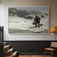 Tøsne, 1895 - Floater Framed Canvas Print