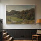 Landscape at Ljan, 1858 - Floater Framed Canvas Print