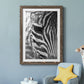 Zebra Colt - Premium Framed Print - Distressed Barnwood Frame - Ready to Hang