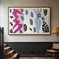The Knife Thrower (Le lanceur de couteaux), from Jazz, 1947 - Floater Framed Canvas Print