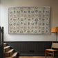 Long Cushion Cover (Printed Textile), c. 1600 - Floater Framed Canvas Print
