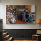 The Finding of the Saviour in the Temple, 1854-1860 - Floater Framed Canvas Print