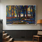 Autumn Study, 1908 - Floater Framed Canvas Print