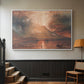 Vesuvius in Eruption, c. 1817 - Floater Framed Canvas Print