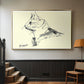 Cat (Le chat), c. 1961 - Floater Framed Canvas Print