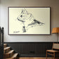 Cat (Le chat), c. 1961 - Floater Framed Canvas Print