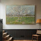 Orchard in Blossom (Plum Trees), 1888 - Floater Framed Canvas Print