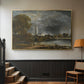 Salisbury Cathedral from the Meadows, c. 1831 - Floater Framed Canvas Print
