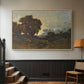 Sunset on the Allier (Soleil couchant sur l'Allier), 1904 - Floater Framed Canvas Print