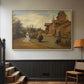 The Country House of Gustave Coûteaux, 1871 - Floater Framed Canvas Print